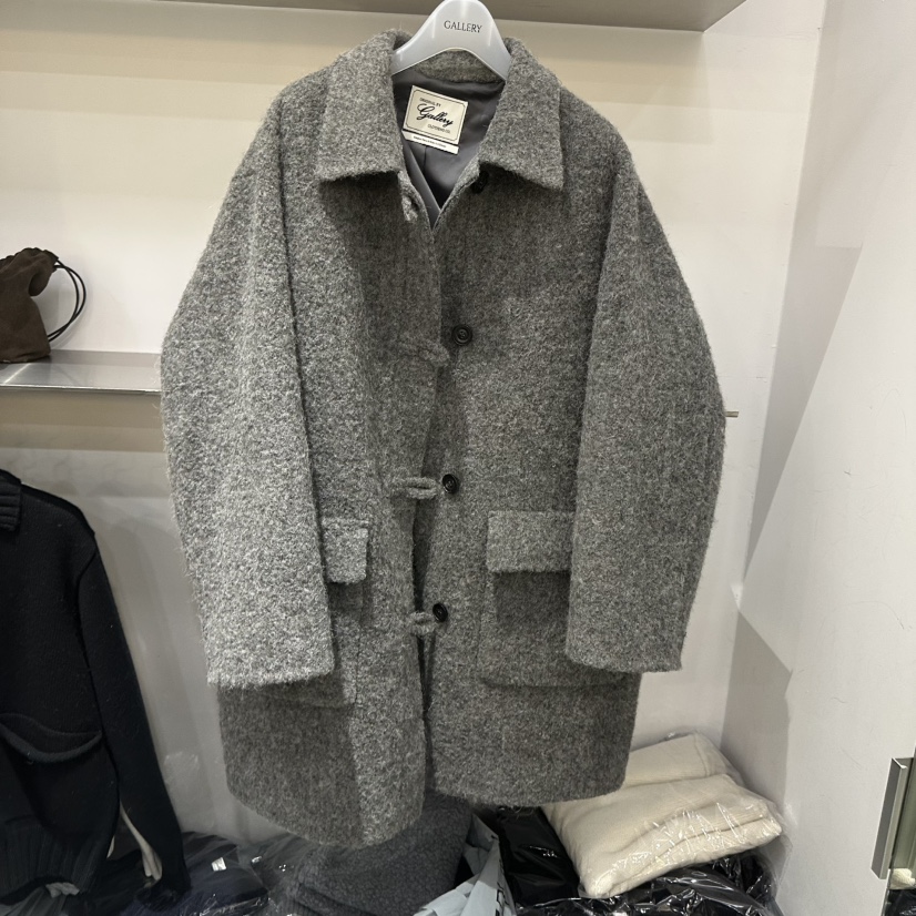 GALLERY-P東大門㊣代購女士新品推薦25秋冬人氣中長款大衣GALLERY中長款大衣