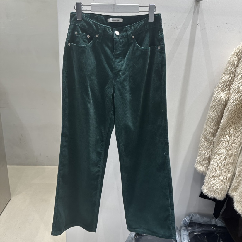 THE SECOND GROW韓國直郵㊣女士新品時尚真品休閑褲燈芯絨THE SECOND GROW休閑褲圖色1