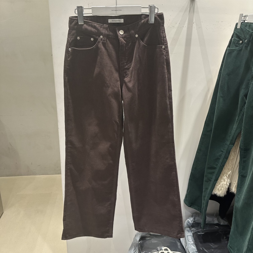 THE SECOND GROW韓國直郵㊣女士新品時尚真品休閑褲燈芯絨THE SECOND GROW休閑褲圖色2