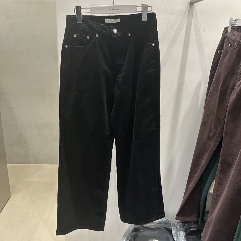 THE SECOND GROW韓國直郵㊣女士新品時尚真品休閑褲燈芯絨THE SECOND GROW休閑褲圖色3