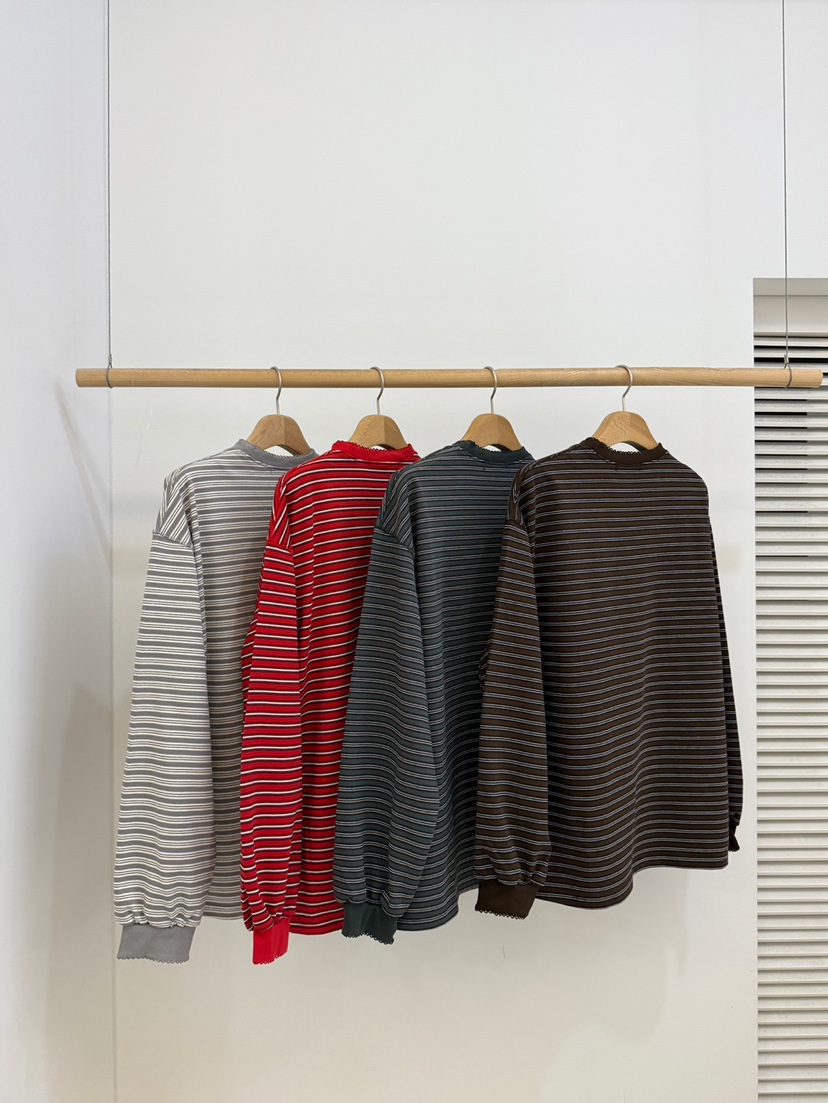 BY CHAPTER東大門㊣代購女士新款職業熱賣推薦25秋冬長袖T恤BY Chapter長袖T恤