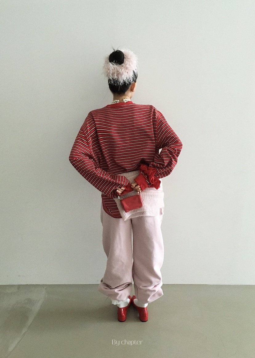 BY CHAPTER東大門㊣代購女士新款職業熱賣推薦25秋冬長袖T恤BY Chapter長袖T恤