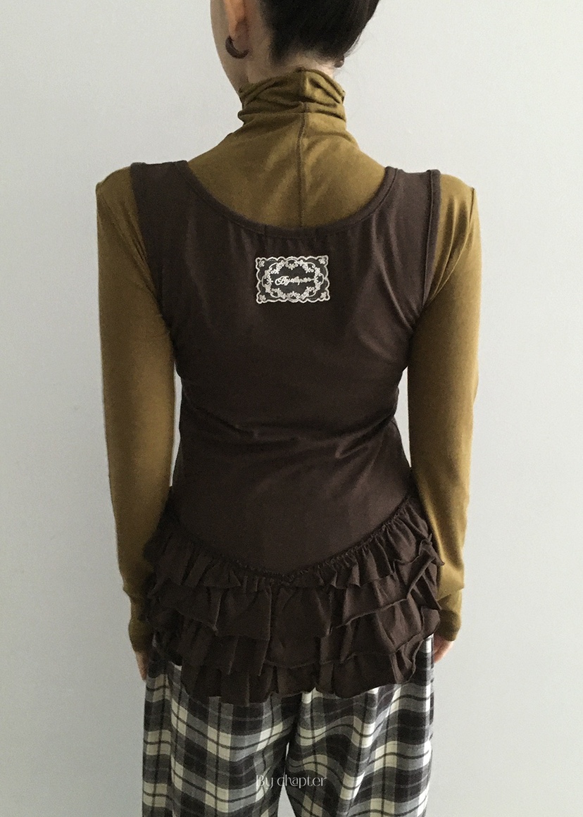 BY CHAPTER韓國直郵㊣女士新品推薦人氣熱賣吊帶背心不含內搭BY Chapter吊帶/背心