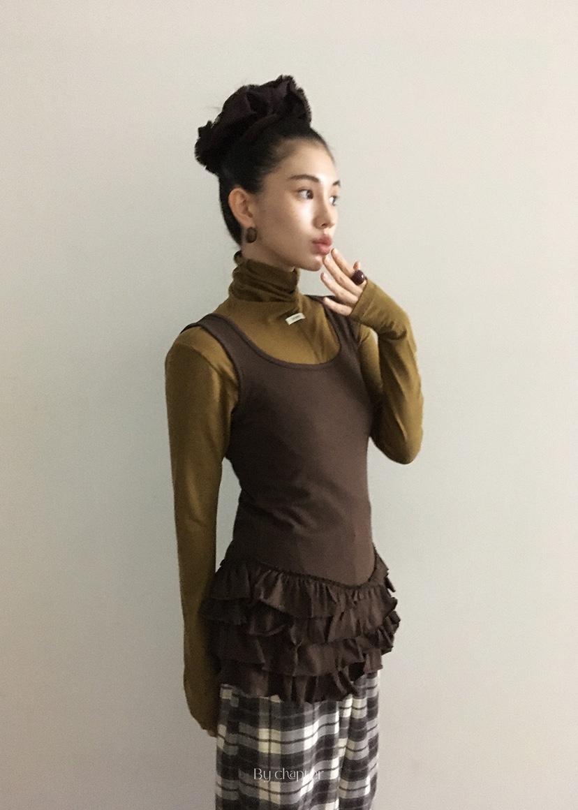 BY CHAPTER韓國直郵㊣女士新品推薦人氣熱賣吊帶背心不含內搭BY Chapter吊帶/背心圖色2