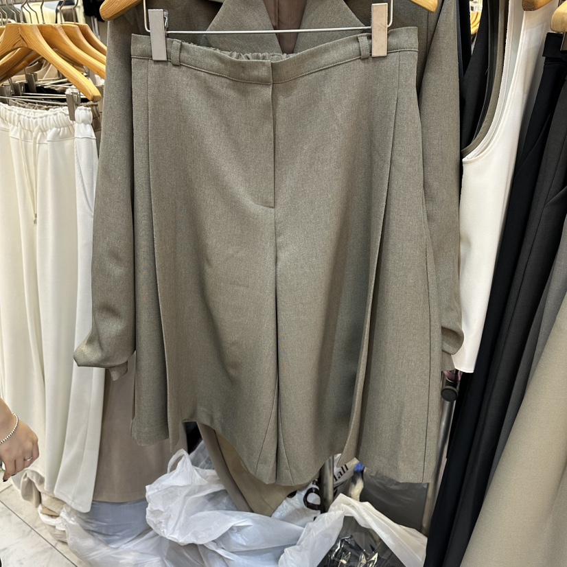 SANS韓國直郵㊣女裝新品休閑時尚25秋冬真品人氣職業推薦短褲SANS短褲圖色3