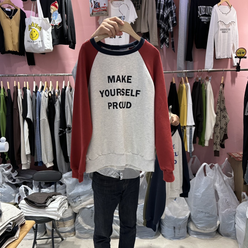 K STORY韓國直郵㊣女裝新款25秋冬時尚人氣真品休閑職業衛衣K STORY衛衣圖色1