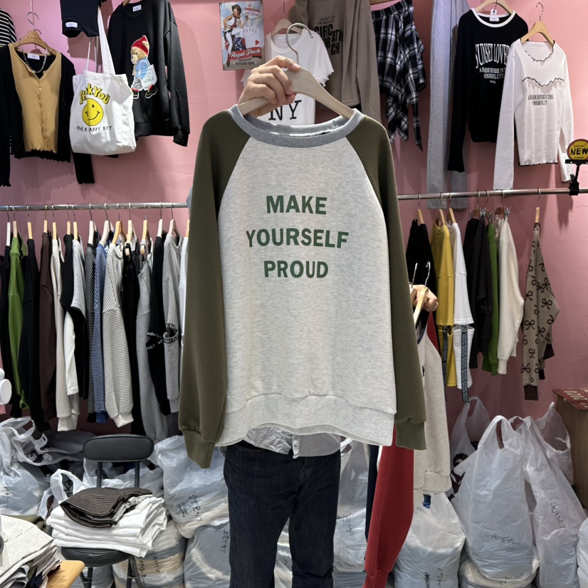 K STORY韓國直郵㊣女裝新款25秋冬時尚人氣真品休閑職業衛衣K STORY衛衣圖色3