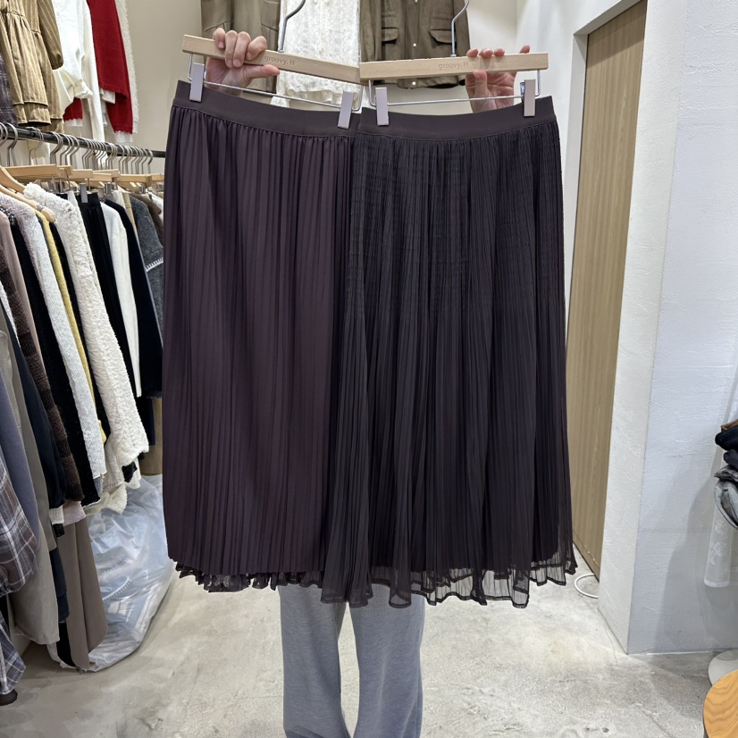 HOLYBANANA韓國代購㊣女士新款熱賣休閑25秋冬時尚短裙兩面穿groovy.H/HOLYBANANA短裙圖色2