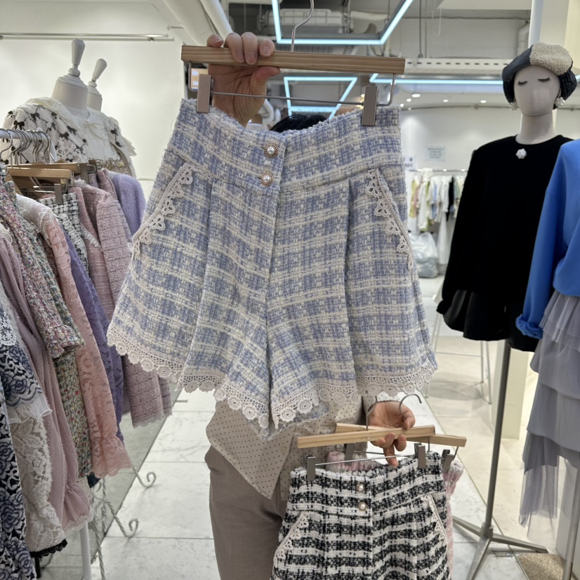 MS東大門㊣代購女裝新款職業25秋冬推薦人氣熱賣時尚真品短褲MS短褲圖色2