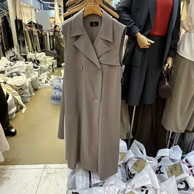 SANS東大門㊣代購女裝新品職業休閑人氣推薦熱賣真品連衣裙SANS連衣裙圖色2