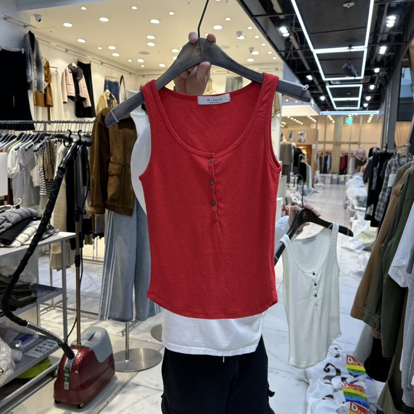 A2/D2東大門㊣代購女士新品真品休閑職業推薦熱賣吊帶背心A2/D2吊帶/背心圖色2