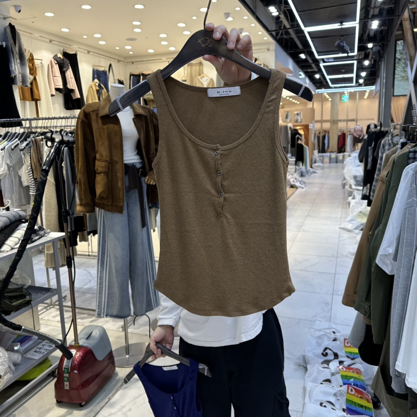 A2/D2東大門㊣代購女士新品真品休閑職業推薦熱賣吊帶背心A2/D2吊帶/背心圖色6