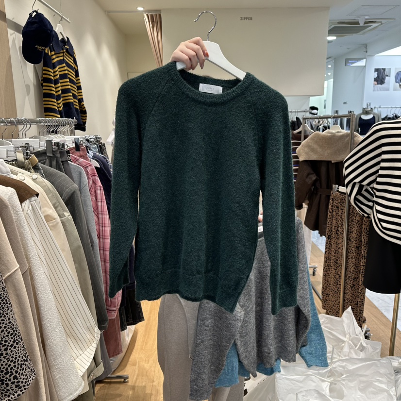 ZIPPER東大門㊣代購女裝新款人氣真品休閑推薦25秋冬針織衫ZIPPER針織衫圖色3