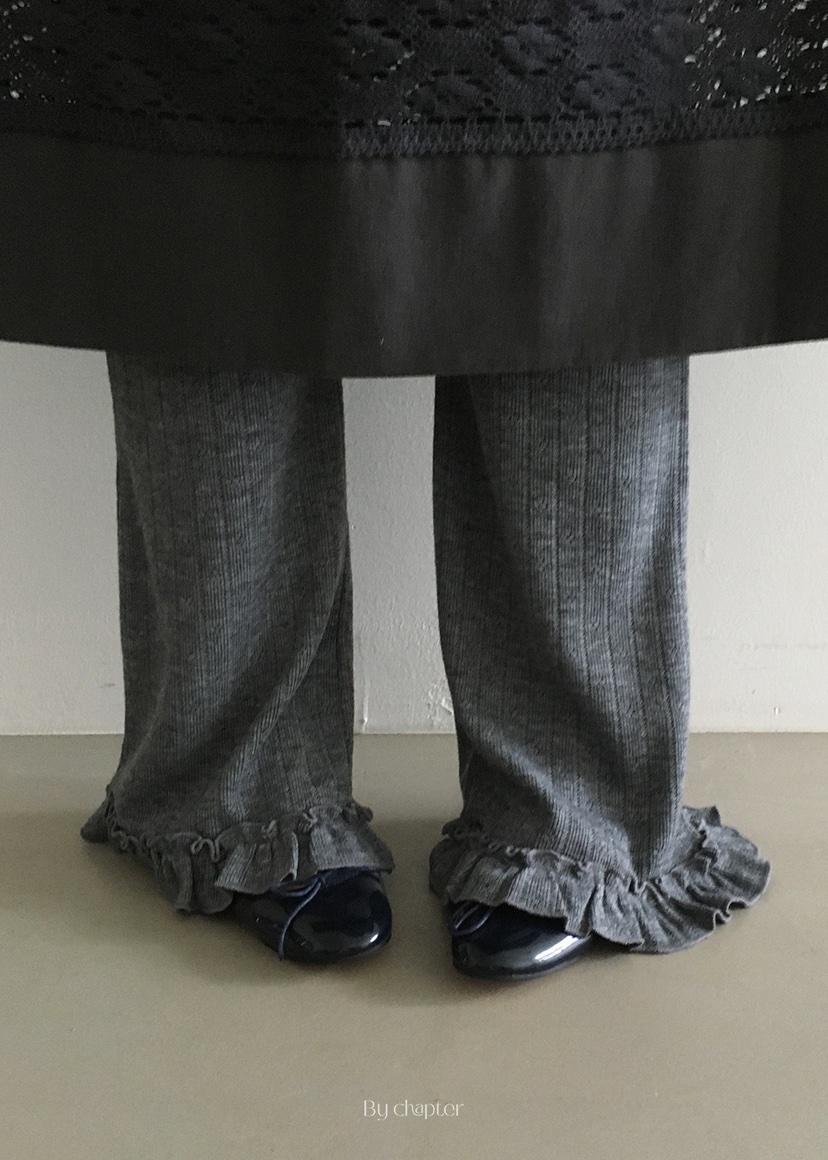 BY CHAPTER韓國代購㊣女裝新品真品25秋冬推薦時尚職業休閑褲BY Chapter休閑褲