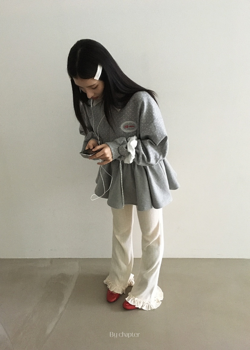 BY CHAPTER韓國代購㊣女裝新品真品25秋冬推薦時尚職業休閑褲BY Chapter休閑褲