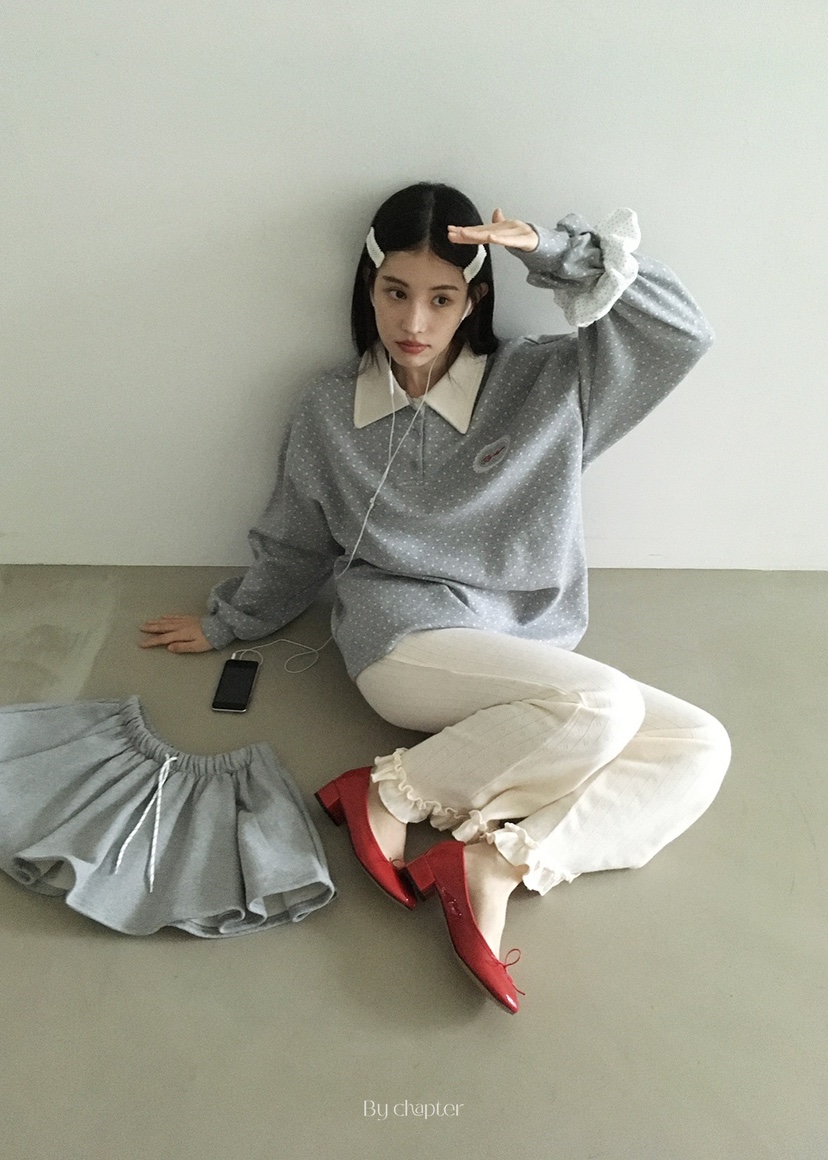 BY CHAPTER韓國代購㊣女裝新品真品25秋冬推薦時尚職業休閑褲BY Chapter休閑褲