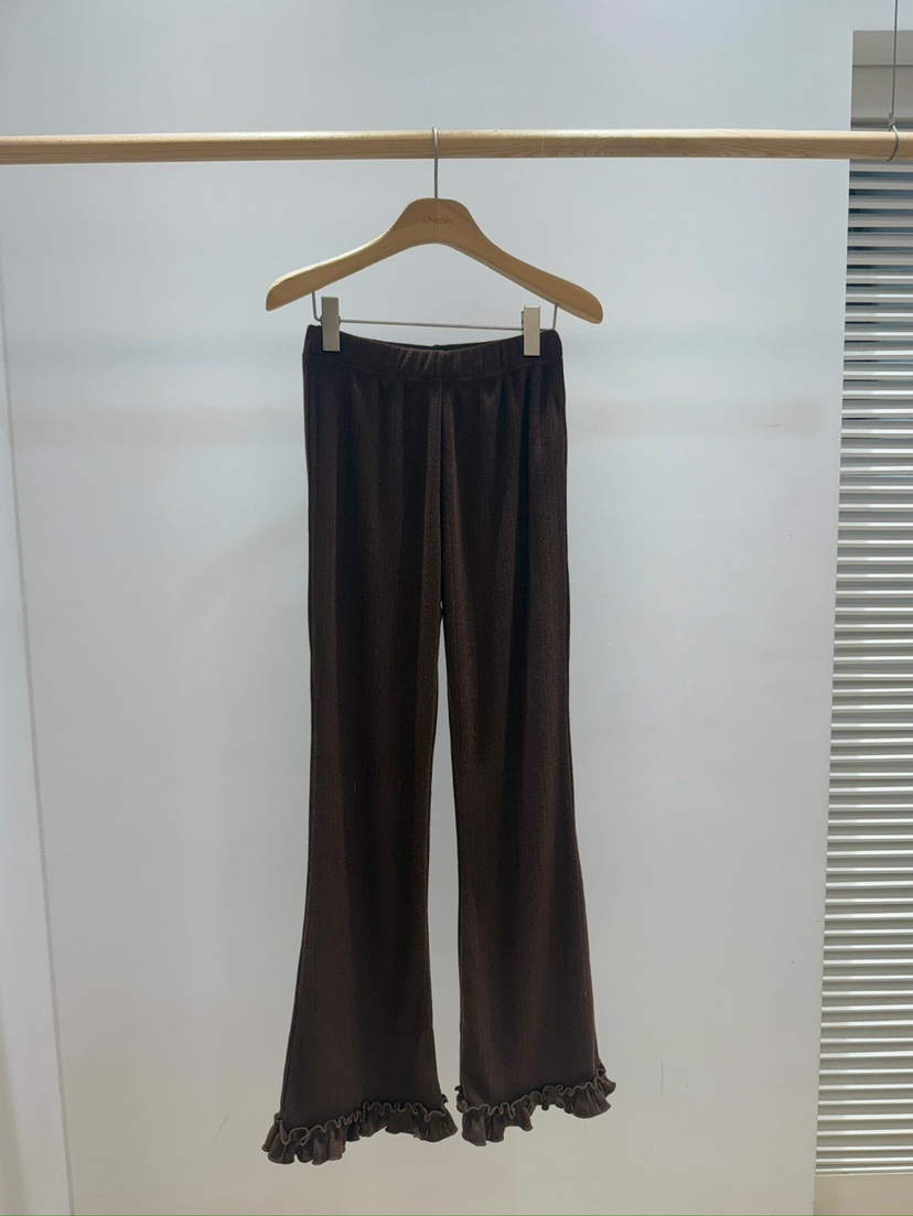 BY CHAPTER韓國代購㊣女裝新品真品25秋冬推薦時尚職業休閑褲BY Chapter休閑褲圖色2