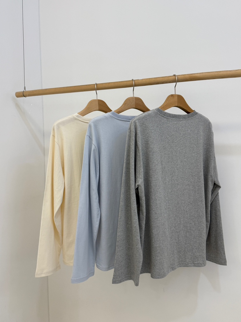 BY CHAPTER東大門㊣實拍女士新款休閑真品時尚職業長袖T恤BY Chapter長袖T恤