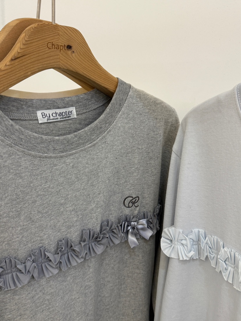 BY CHAPTER東大門㊣實拍女士新款休閑真品時尚職業長袖T恤BY Chapter長袖T恤