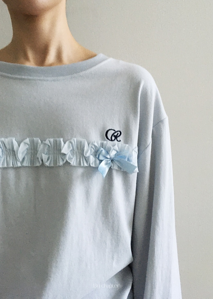 BY CHAPTER東大門㊣實拍女士新款休閑真品時尚職業長袖T恤BY Chapter長袖T恤