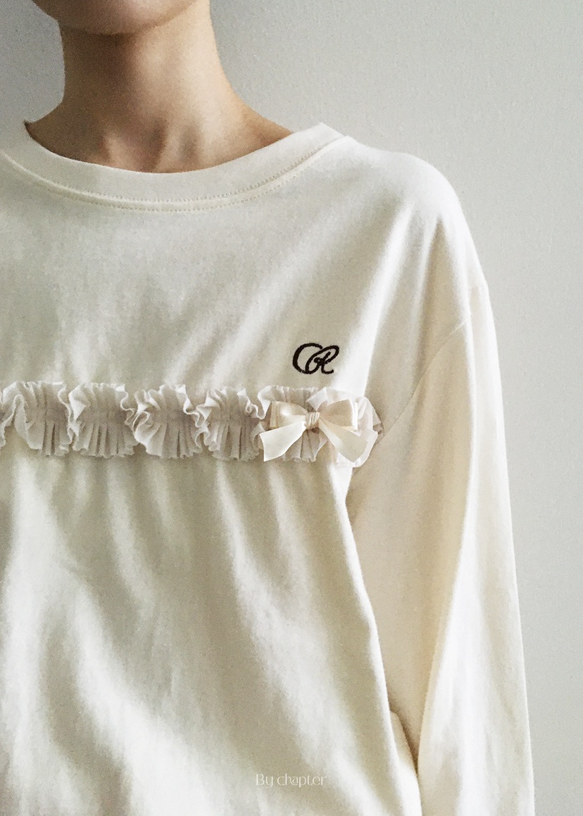 BY CHAPTER東大門㊣實拍女士新款休閑真品時尚職業長袖T恤BY Chapter長袖T恤