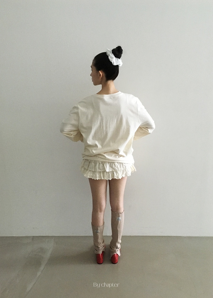 BY CHAPTER東大門㊣實拍女士新款休閑真品時尚職業長袖T恤BY Chapter長袖T恤