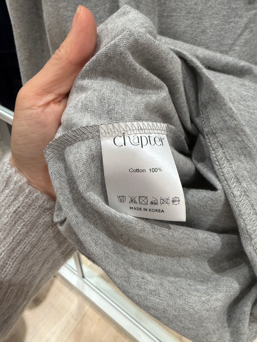 BY CHAPTER東大門㊣實拍女士新款休閑真品時尚職業長袖T恤BY Chapter長袖T恤