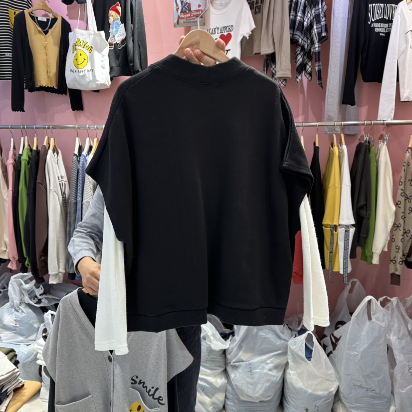 K STORY韓國代購㊣女裝新品25秋冬休閑時尚人氣馬甲不含內搭K STORY馬甲