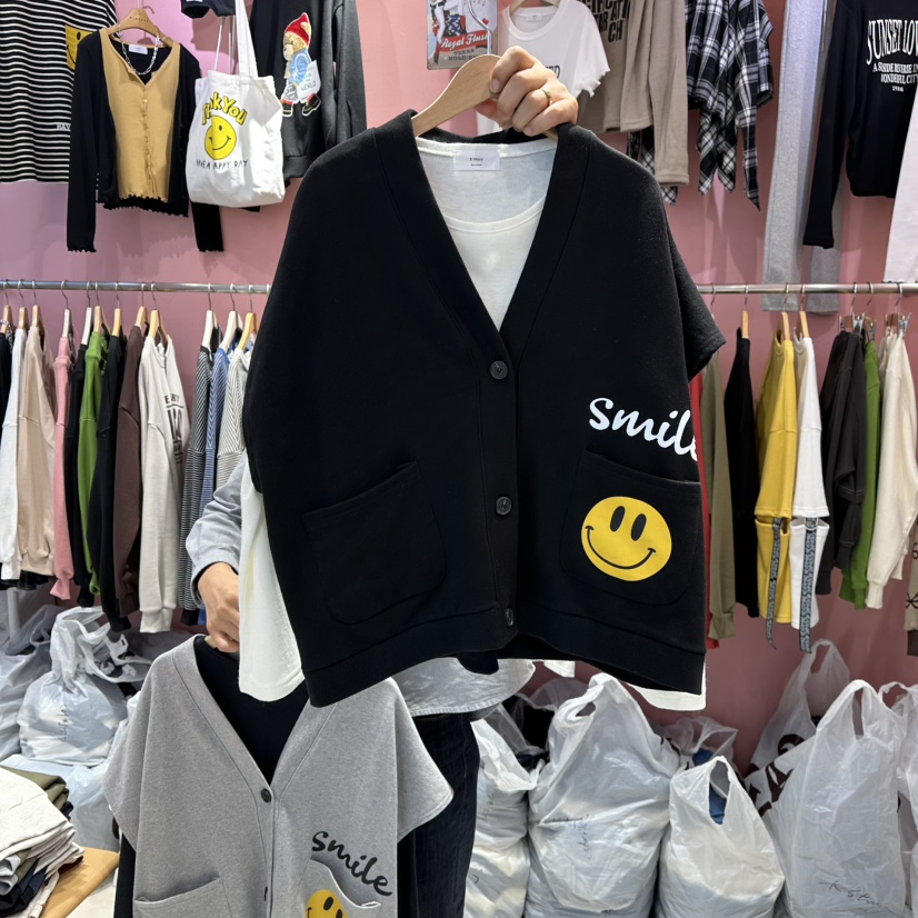 K STORY韓國代購㊣女裝新品25秋冬休閑時尚人氣馬甲不含內搭K STORY馬甲圖色2