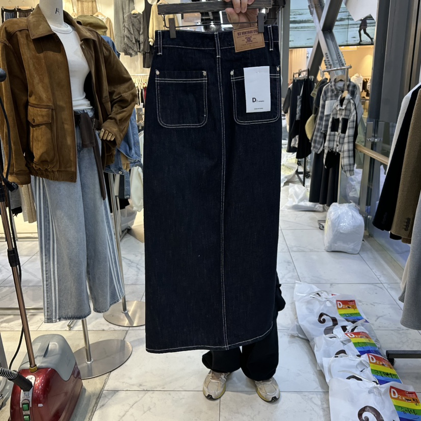 A2/D2韓國代購㊣女裝新款25秋冬推薦真品職業人氣長裙不褪色A2/D2長裙