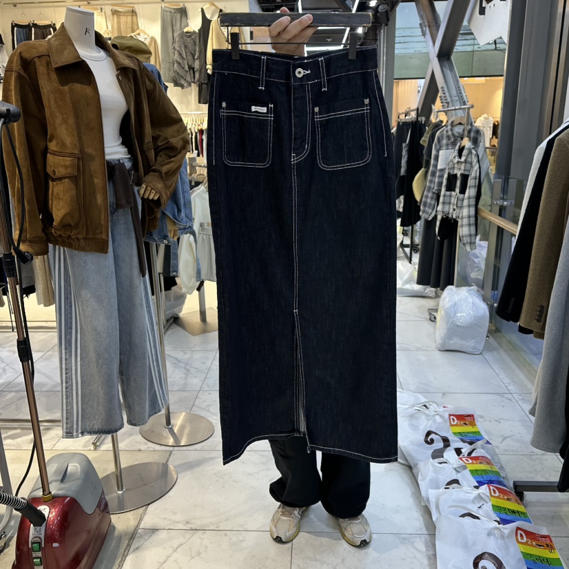 A2/D2韓國代購㊣女裝新款25秋冬推薦真品職業人氣長裙不褪色A2/D2長裙