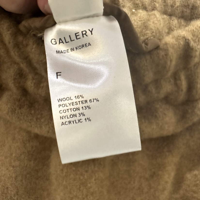 GALLERY-P東大門㊣直郵女裝新款真品推薦25秋冬長裙馬海毛GALLERY長裙