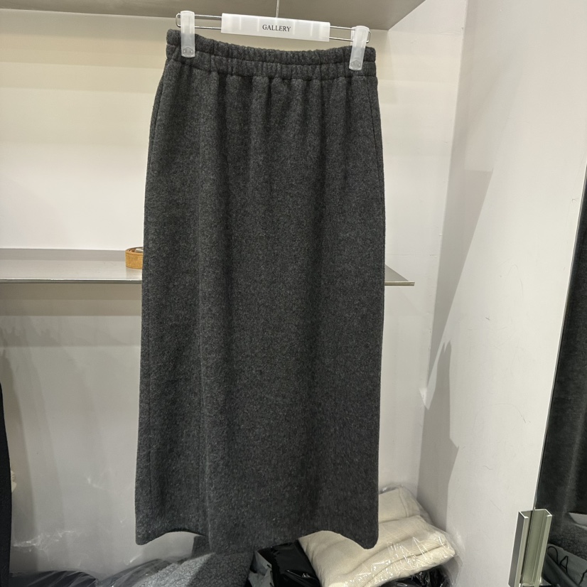 GALLERY-P東大門㊣直郵女裝新款真品推薦25秋冬長裙馬海毛GALLERY長裙圖色3