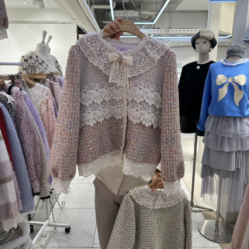 MS韓國直郵㊣女裝新品熱賣人氣推薦真品時尚職業休閑25秋冬夾克MS夾克