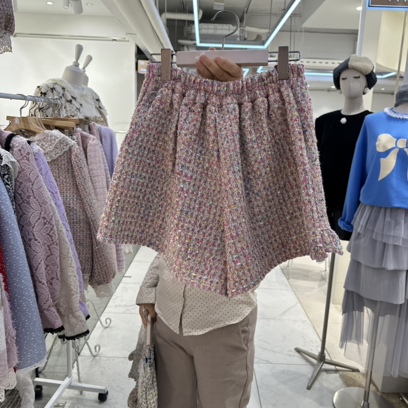 MS韓國直郵㊣女裝新款職業25秋冬推薦熱賣真品休閑時尚短褲MS短褲