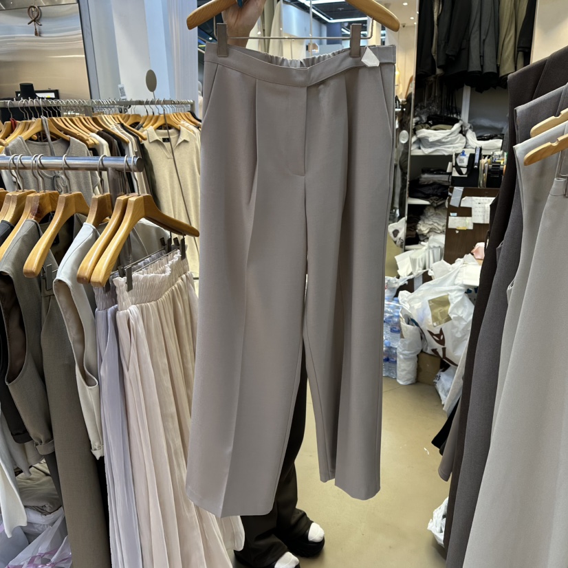 SANS東大門㊣實拍女裝新品推薦25秋冬人氣職業休閑熱賣休閑褲SANS休閑褲