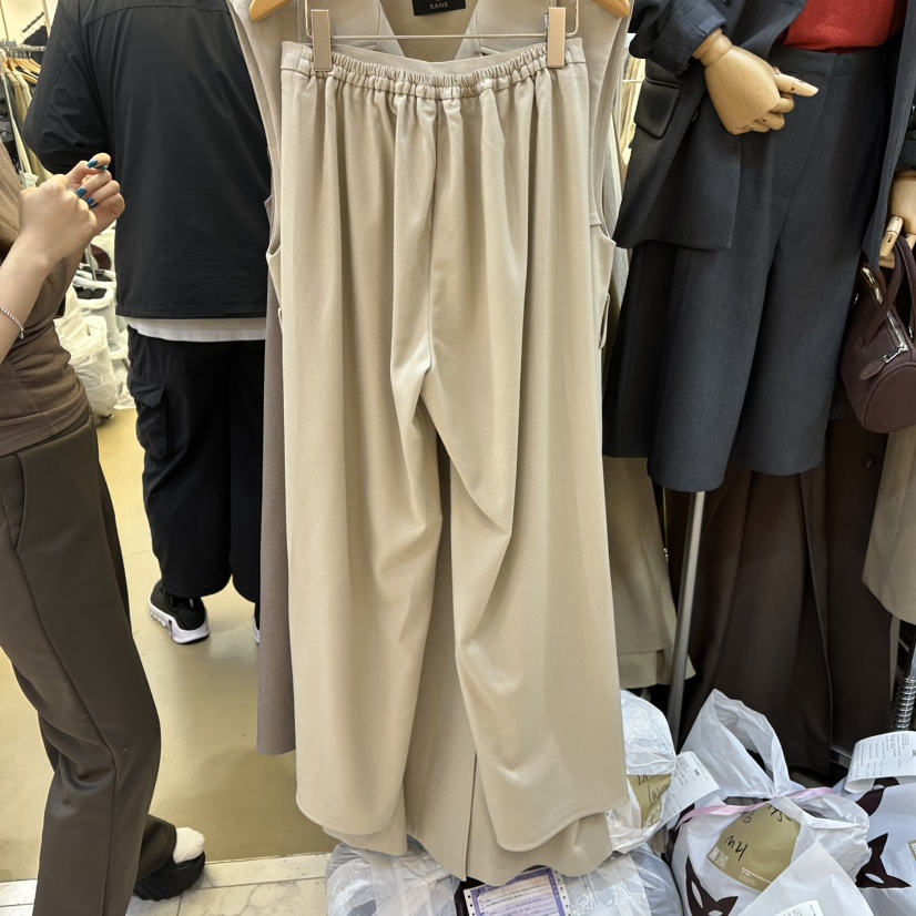 SANS韓國代購㊣女裝新款休閑職業推薦熱賣真品人氣25秋冬休閑褲SANS休閑褲