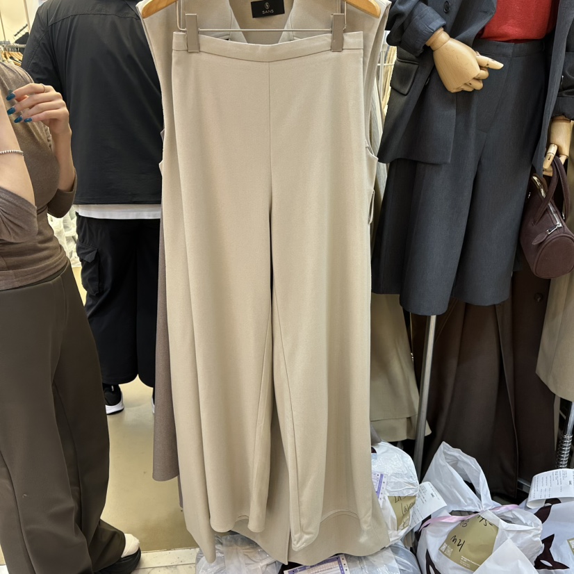 SANS韓國代購㊣女裝新款休閑職業推薦熱賣真品人氣25秋冬休閑褲SANS休閑褲