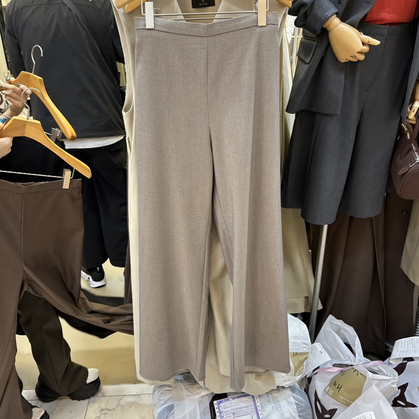 SANS韓國代購㊣女裝新款休閑職業推薦熱賣真品人氣25秋冬休閑褲SANS休閑褲圖色2