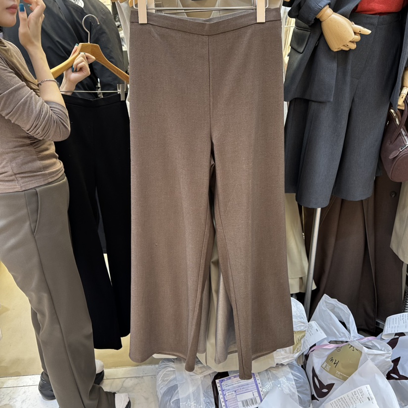 SANS韓國代購㊣女裝新款休閑職業推薦熱賣真品人氣25秋冬休閑褲SANS休閑褲圖色3