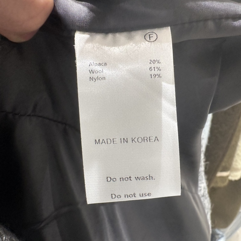 THE SECOND GROW東大門㊣代購女士新品職業真品時尚夾克羊駝THE SECOND GROW夾克