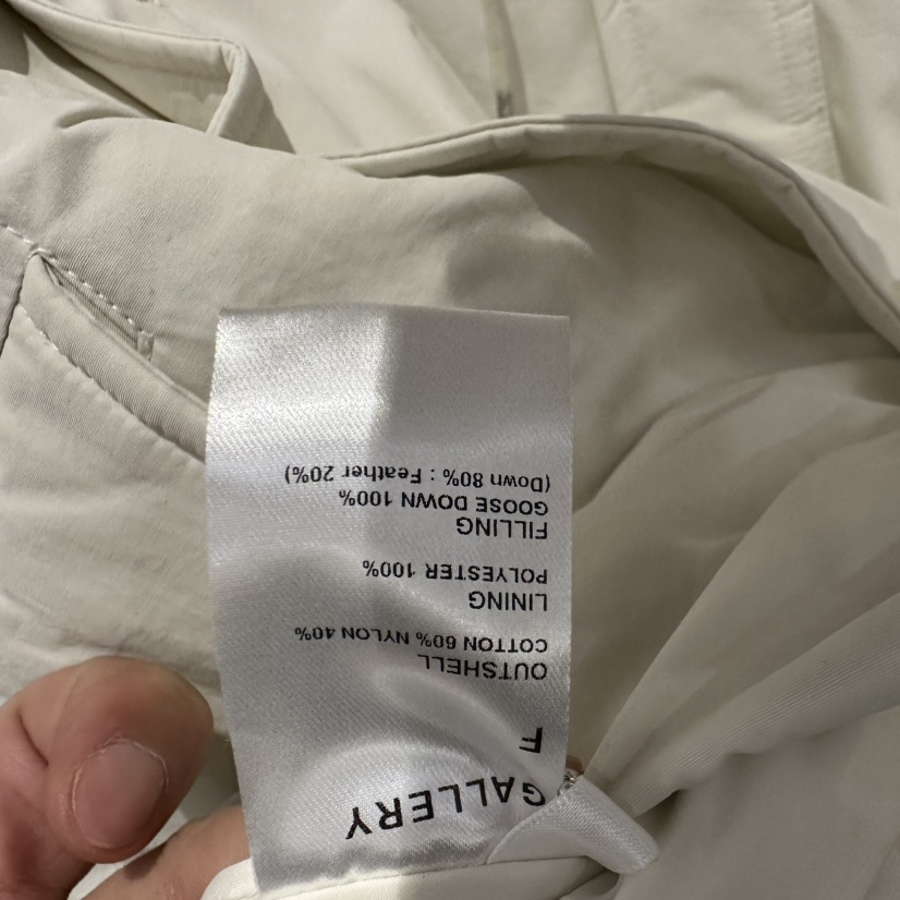 GALLERY-P韓國代購㊣女士新品時尚25秋冬短款羽絨服填充鵝絨GALLERY短款羽絨服