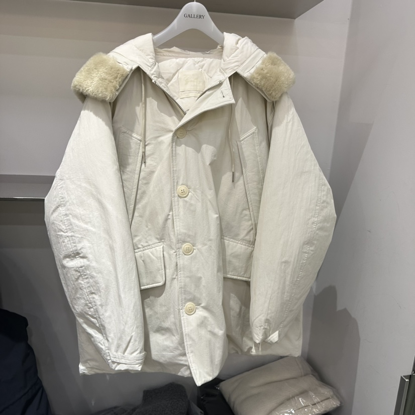 GALLERY-P韓國代購㊣女士新品時尚25秋冬短款羽絨服填充鵝絨GALLERY短款羽絨服