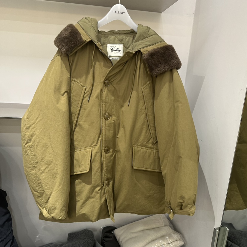 GALLERY-P韓國代購㊣女士新品時尚25秋冬短款羽絨服填充鵝絨GALLERY短款羽絨服圖色3