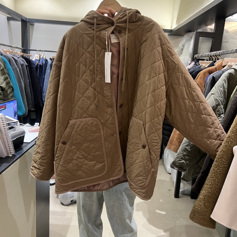 SELF SERVICE東大門㊣實拍女裝新款時尚真品休閑夾克絎縫棉SELF SERVICE夾克圖色3