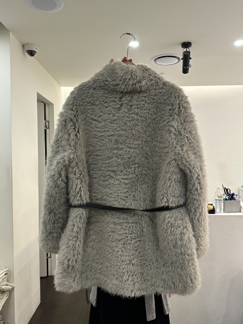 YOUR-P韓國代購㊣女士新款真品推薦人氣熱賣短款大衣不含腰帶YOUR-P短款大衣