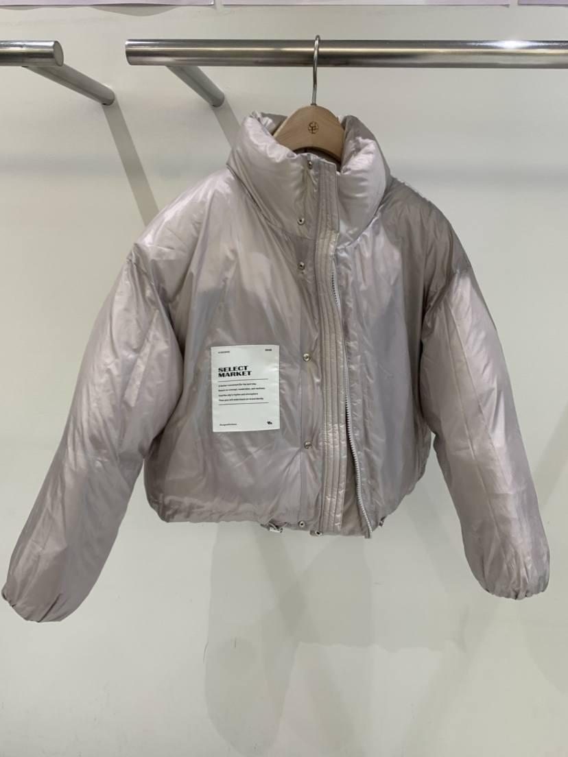 SELECT MARKET韓國直郵㊣女裝新品人氣熱賣短款羽絨服高領SELECT MARKET短款羽絨服