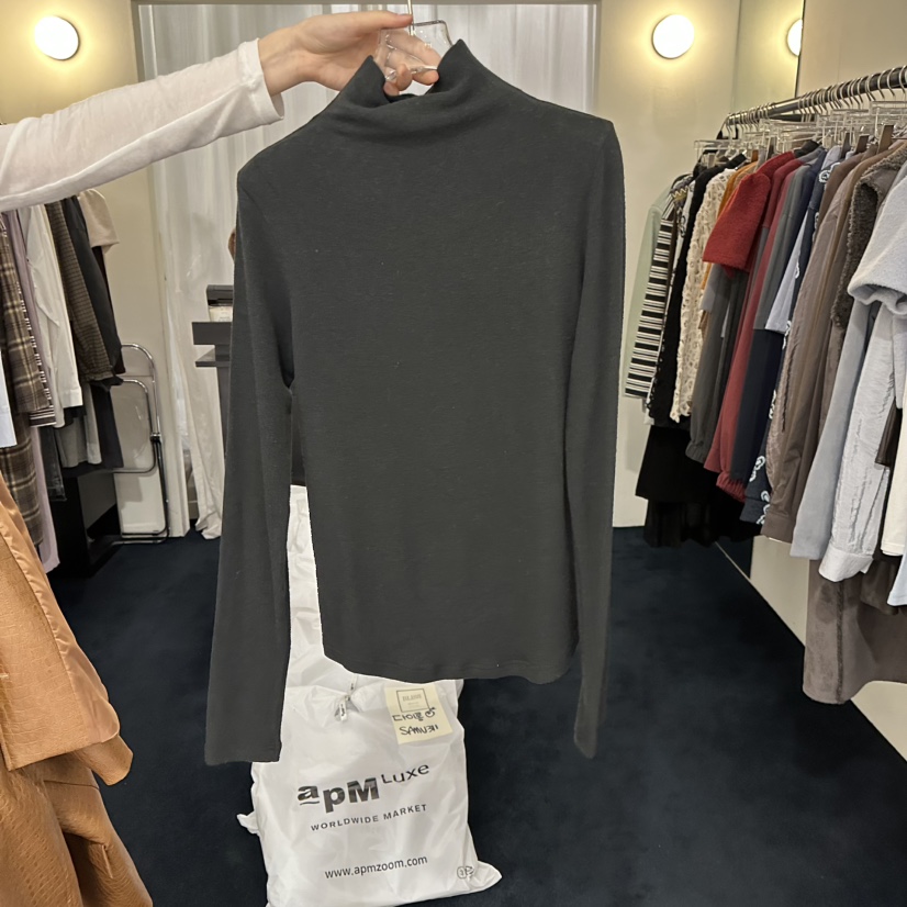 BLISS東大門㊣實拍女裝新品休閑25秋冬推薦熱賣時尚長袖T恤BLISS長袖T恤