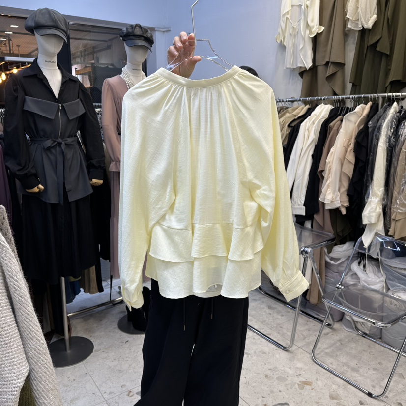 MARIGOLD東大門㊣代購女裝新款人氣推薦職業熱賣襯衫蕾絲衫MARIGOLD襯衫/蕾絲衫