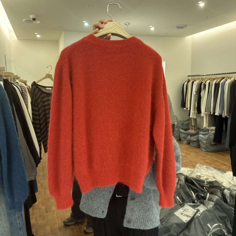 LOGON東大門㊣實拍女裝新品職業休閑人氣真品熱賣針織衫安哥拉LOGON針織衫